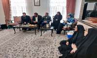 دیدار مشترک شهردار و کارمندان مرکز خدمات جامع سلامت شهری خواجه نظام‌الملک با مادران شهید